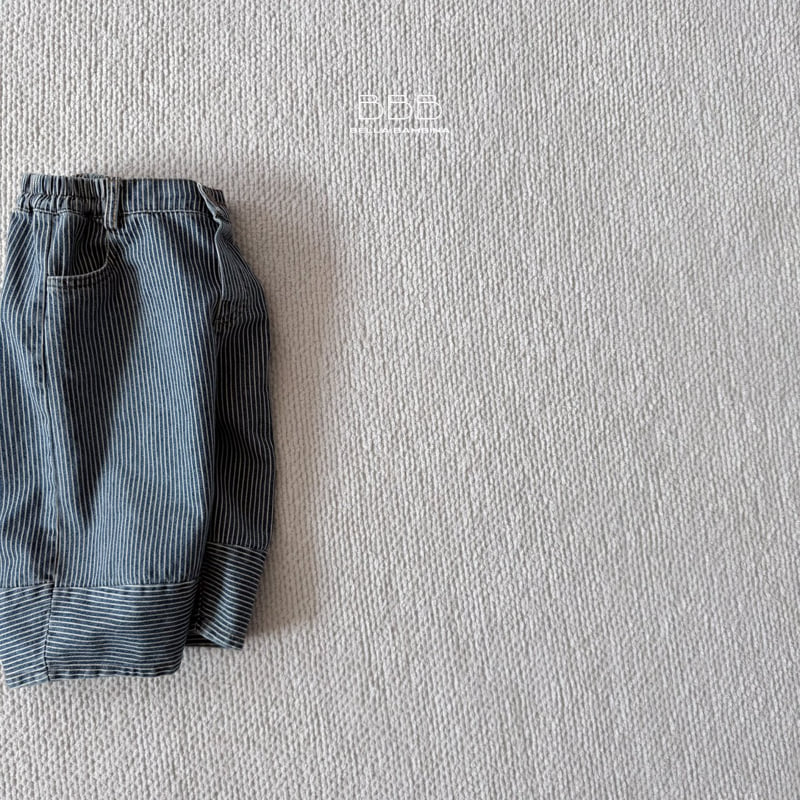 Stripe Denim Pants by Bella Bambina for Child - view 6