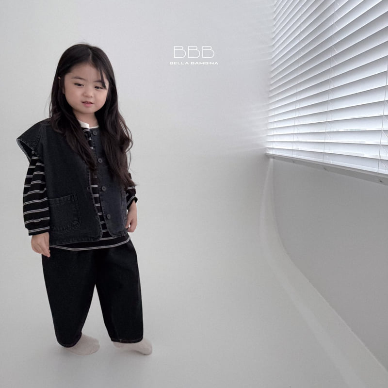 Blue Finger Pants by Bella Bambina for Child - view 9