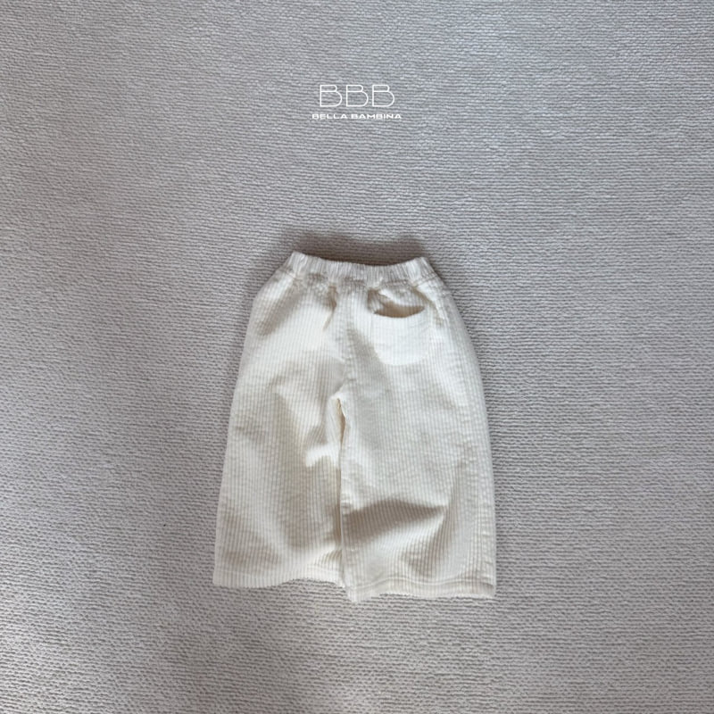 Bella Bambina - Korean Children Fashion - #childrensboutique - Corduroy Pocket Pants - 3