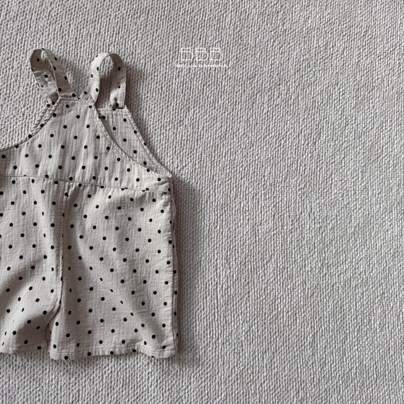 Bella Bambina - Korean Children Fashion - #childrensboutique - Dot Suspender One-piece - 7