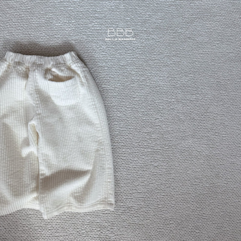 Bella Bambina - Korean Children Fashion - #childrensboutique - Corduroy Pocket Pants - 4