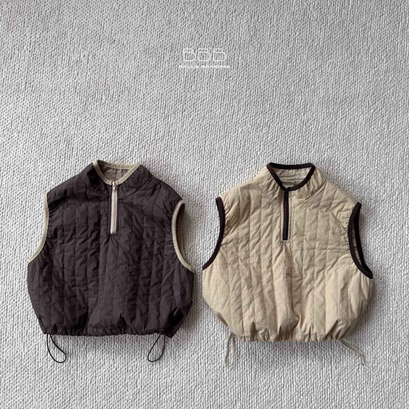 Bella Bambina - Korean Children Fashion - #designkidswear - Binding Color Vest