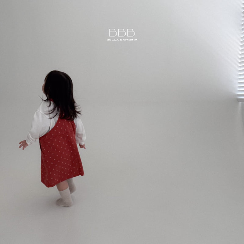 Bella Bambina - Korean Children Fashion - #designkidswear - Dot Suspender One-piece - 8