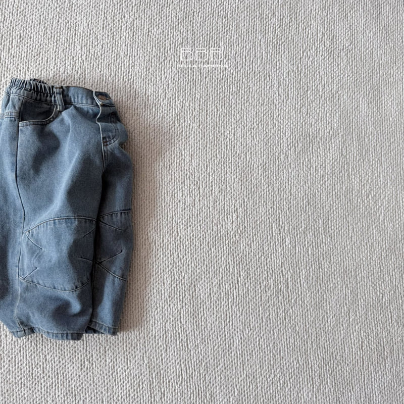 Bella Bambina - Korean Children Fashion - #childrensboutique - Loose Denim Pants - 4