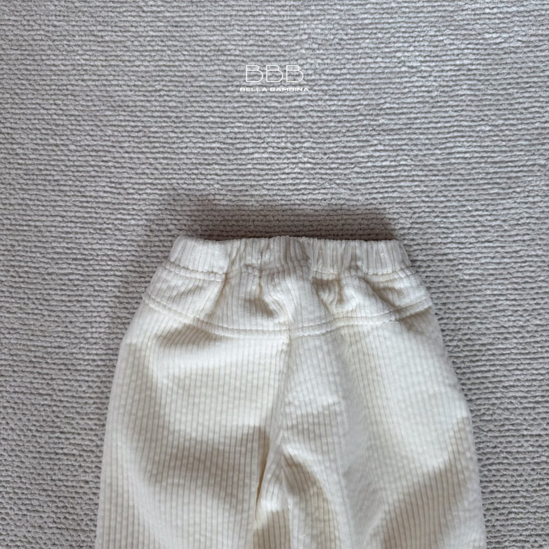 Bella Bambina - Korean Children Fashion - #fashionkids - Corduroy Pocket Pants - 6