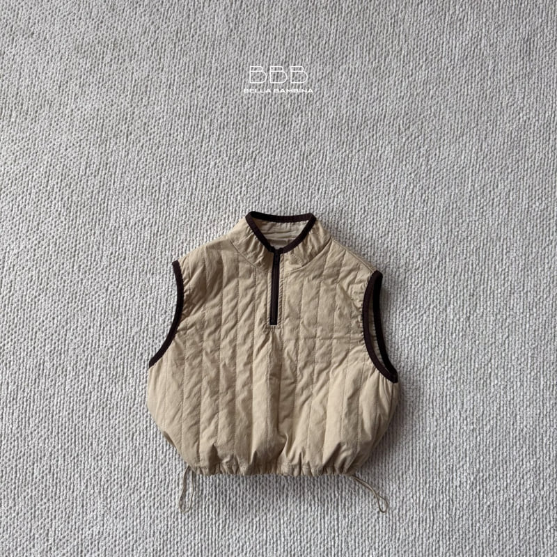 Bella Bambina - Korean Children Fashion - #fashionkids - Binding Color Vest - 3