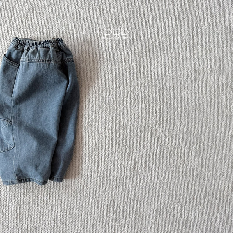 Bella Bambina - Korean Children Fashion - #fashionkids - Loose Denim Pants - 6