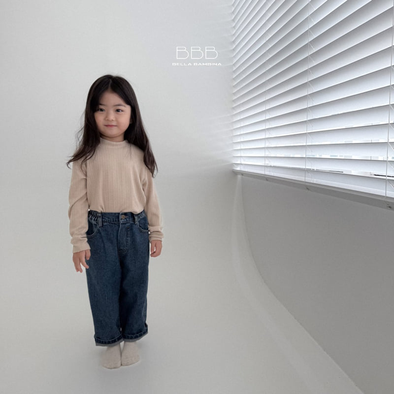 Bella Bambina - Korean Children Fashion - #kidsshorts - Half Turtleneck Tee - 10