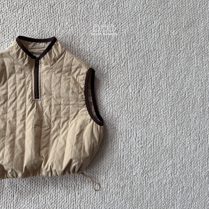 Bella Bambina - Korean Children Fashion - #fashionkids - Binding Color Vest - 4