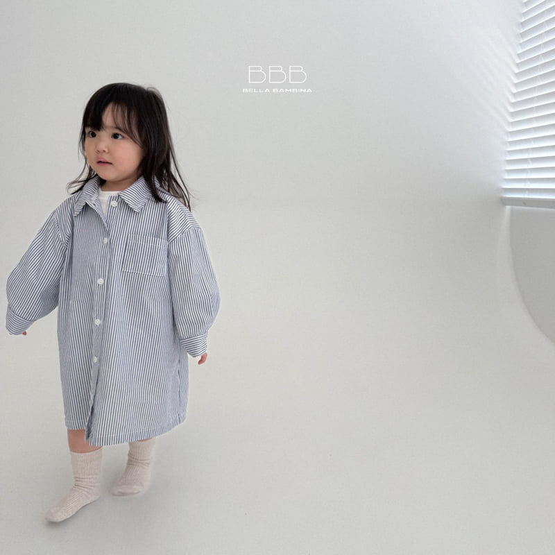 Bella Bambina - Korean Children Fashion - #kidzfashiontrend - Long Shirt One-piece - 12