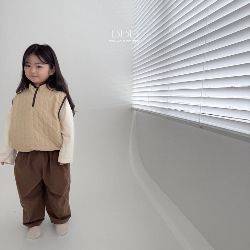 Bella Bambina - Korean Children Fashion - #littlefashionista - Binding Color Vest - 8
