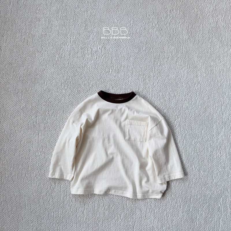 Bella Bambina - Korean Children Fashion - #littlefashionista - Wide Color Boxy Tee - 3