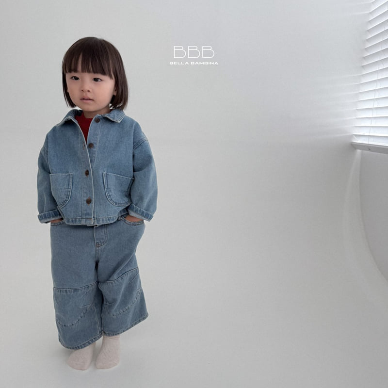 Bella Bambina - Korean Children Fashion - #littlefashionista - Loose Denim Pants - 11