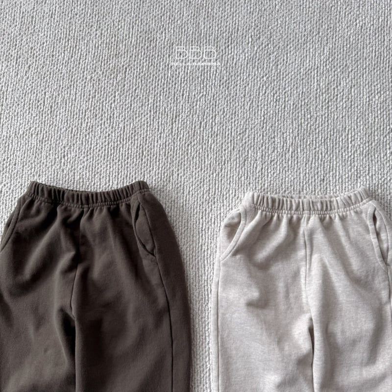 Bella Bambina - Korean Children Fashion - #magicofchildhood - Half-and-Half Jogger Pants - 2