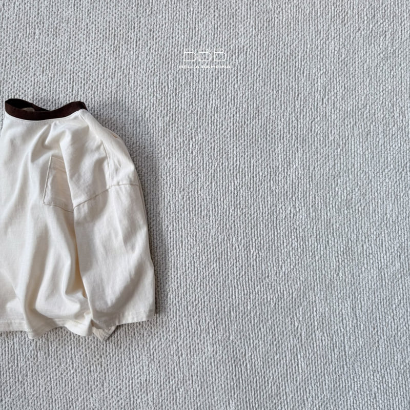 Bella Bambina - Korean Children Fashion - #prettylittlegirls - Wide Color Boxy Tee - 6