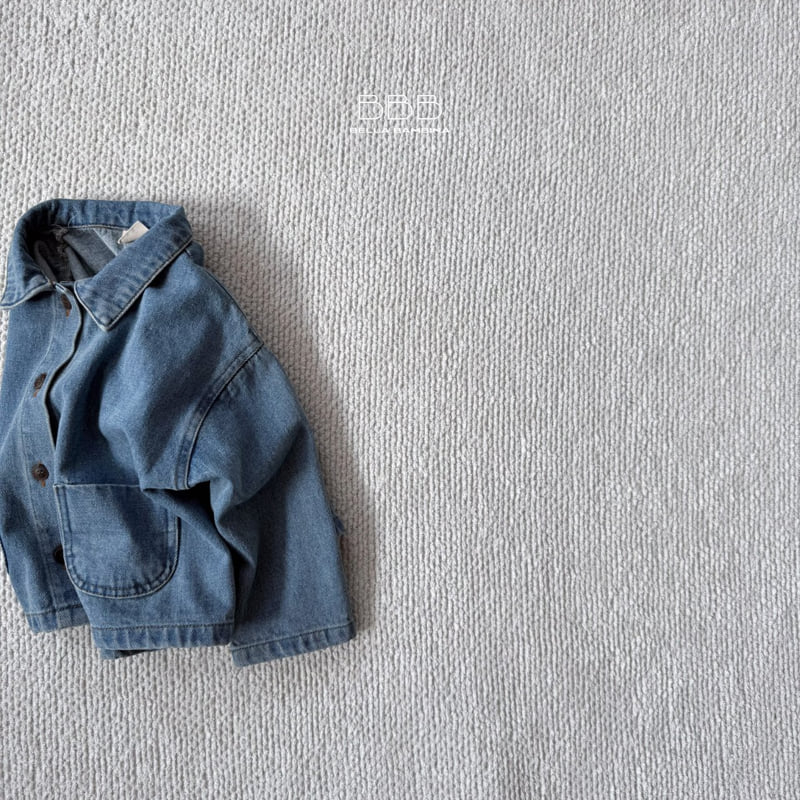 Bella Bambina - Korean Children Fashion - #prettylittlegirls - Half Denim Jacket - 3