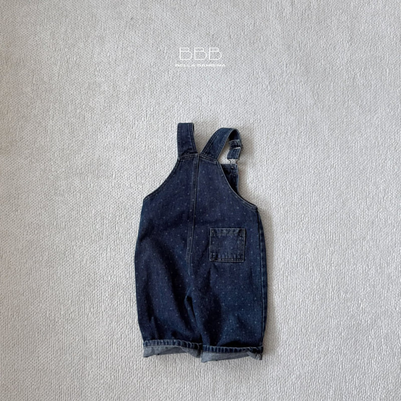 Round Denim Suspender Pants by Bella Bambina for Child - view 7