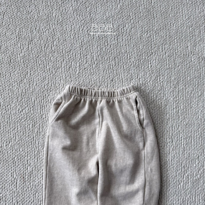 Bella Bambina - Korean Children Fashion - #todddlerfashion - Half-and-Half Jogger Pants - 5
