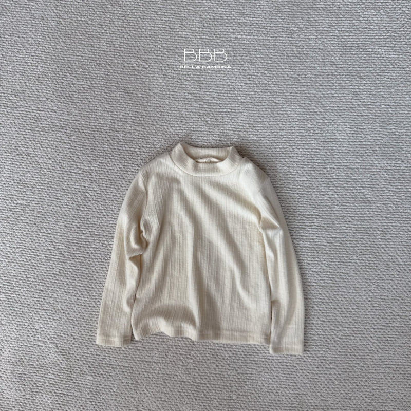 Bella Bambina - Korean Children Fashion - #toddlerclothing - Half Turtleneck Tee - 3