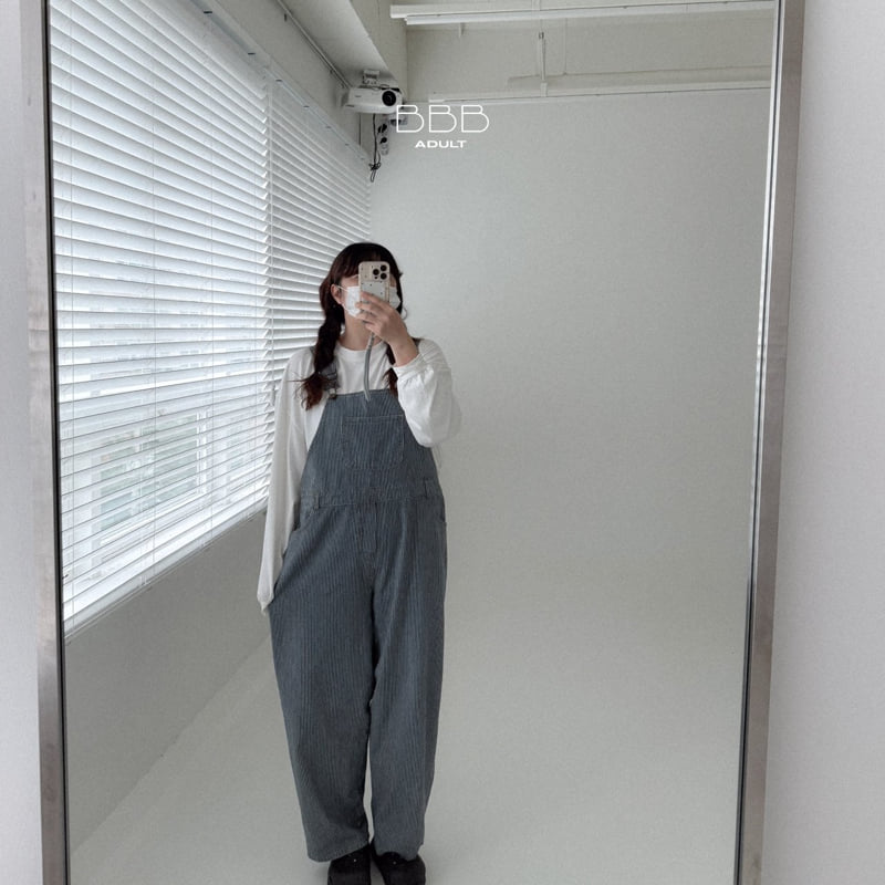Bella Bambina - Korean Women Fashion - #womensfashion - Stripe Suspender Pants (Adult) - 12