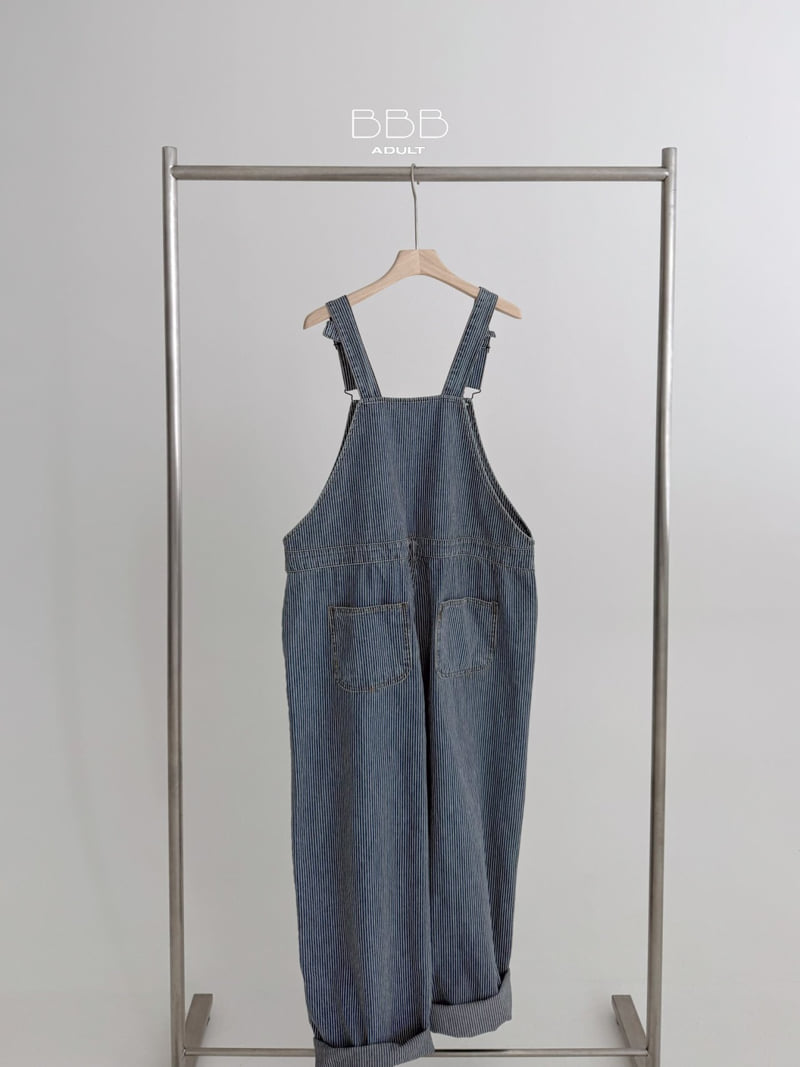 Bella Bambina - Korean Women Fashion - #womensfashion - Stripe Suspender Pants (Adult) - 6
