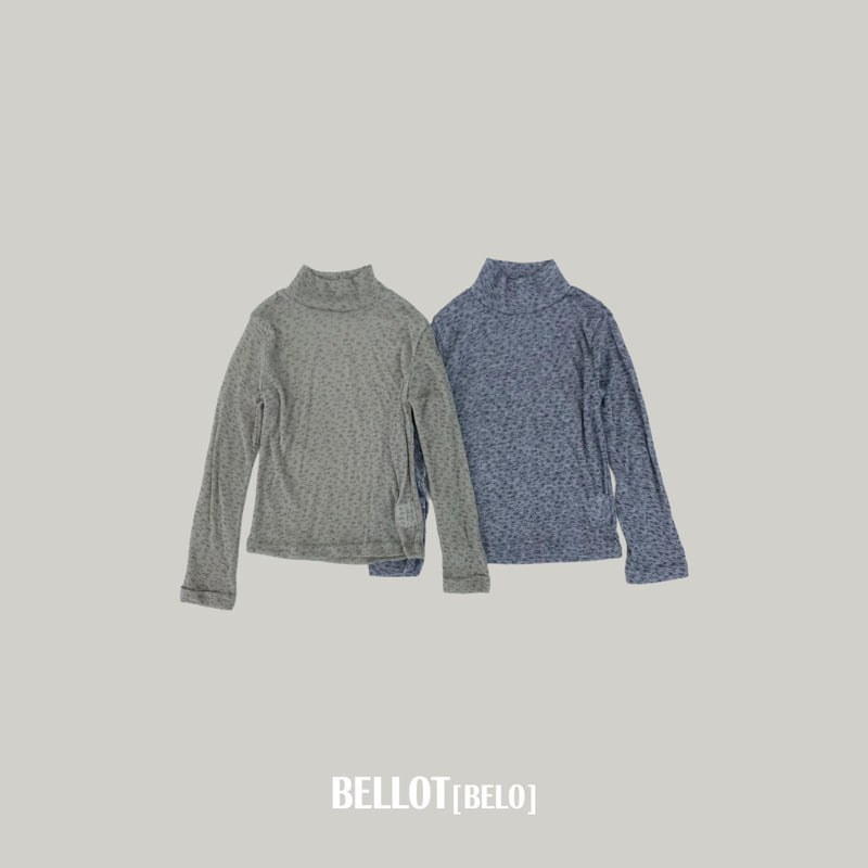 Bellot - Korean Children Fashion - #fashionkids - Jasmine Turtleneck Tee