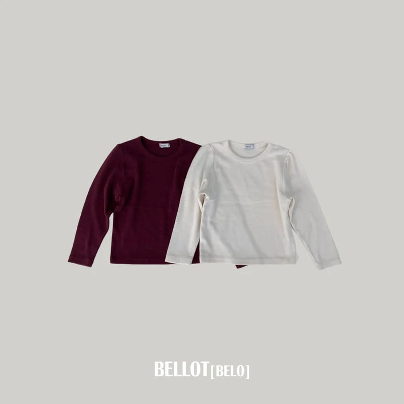 Bellot - Korean Children Fashion - #kidzfashiontrend - Ebony Puff Tee
