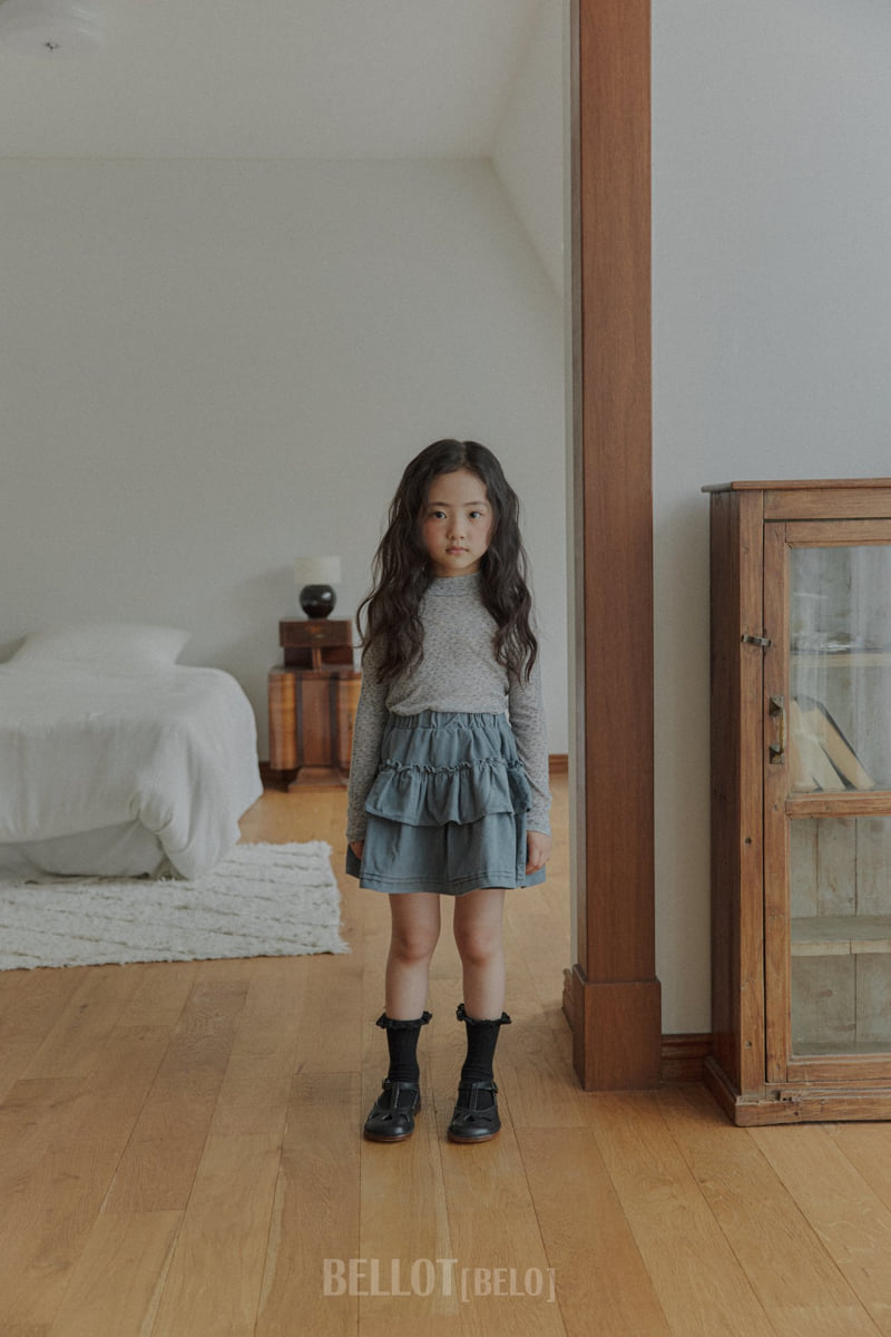 Bellot - Korean Children Fashion - #littlefashionista - Jasmine Turtleneck Tee - 6
