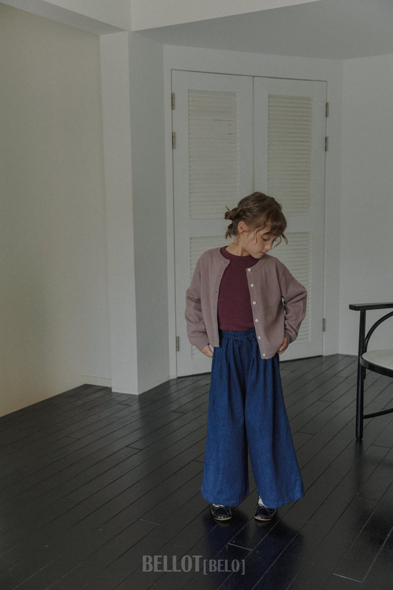 Bellot - Korean Children Fashion - #stylishchildhood - Slub Denim Pants - 11