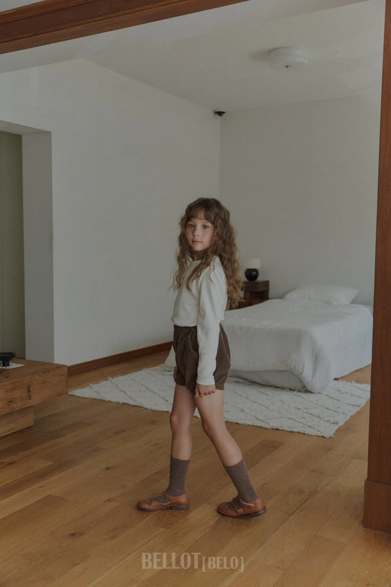 Bellot - Korean Children Fashion - #stylishchildhood - Ebony Puff Tee - 9