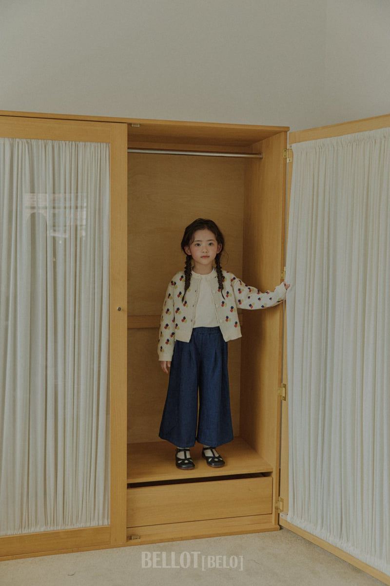 Bellot - Korean Children Fashion - #todddlerfashion - Slub Denim Pants - 9