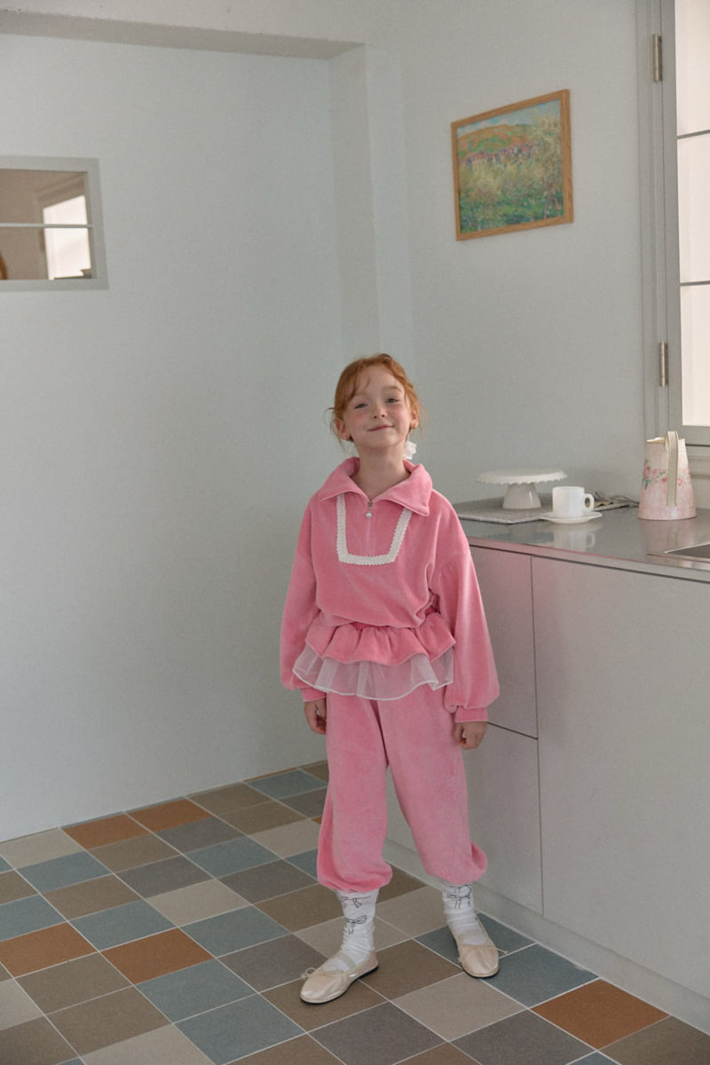 Berry Berry - Korean Children Fashion - #Kfashion4kids - Velour Set - 6