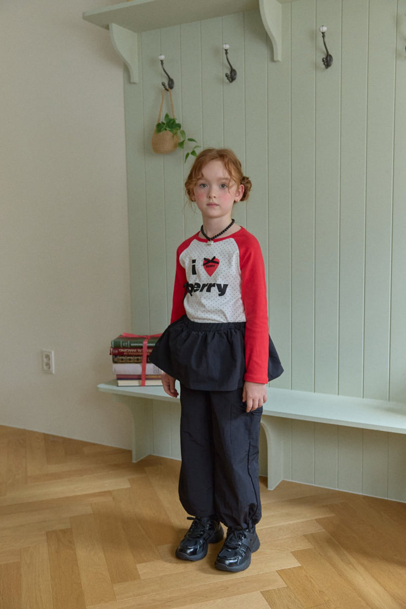 Berry Berry - Korean Children Fashion - #childofig - I Love Raglan Tee - 11