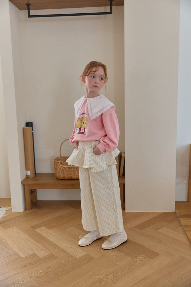 Berry Berry - Korean Children Fashion - #designkidswear - Marron Skirt Pants - 3