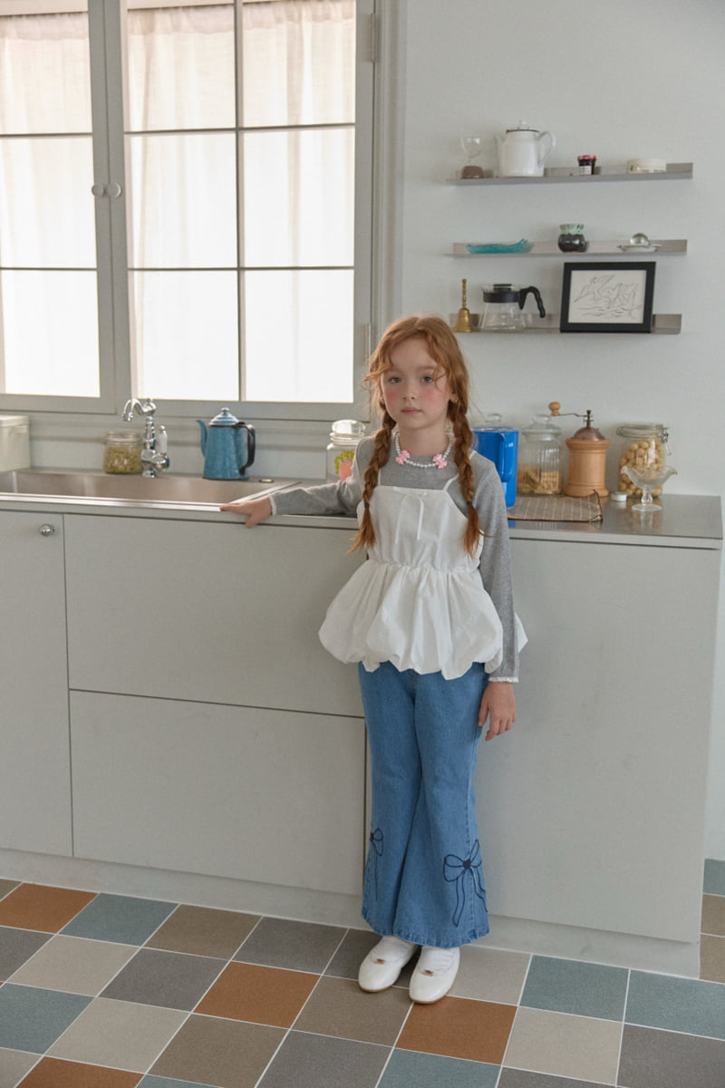Berry Berry - Korean Children Fashion - #discoveringself - Myu Myu Denim Pants - 7