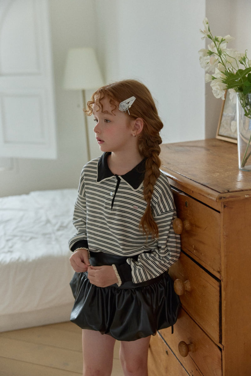 Berry Berry - Korean Children Fashion - #discoveringself - Pony Collar Tee - 10