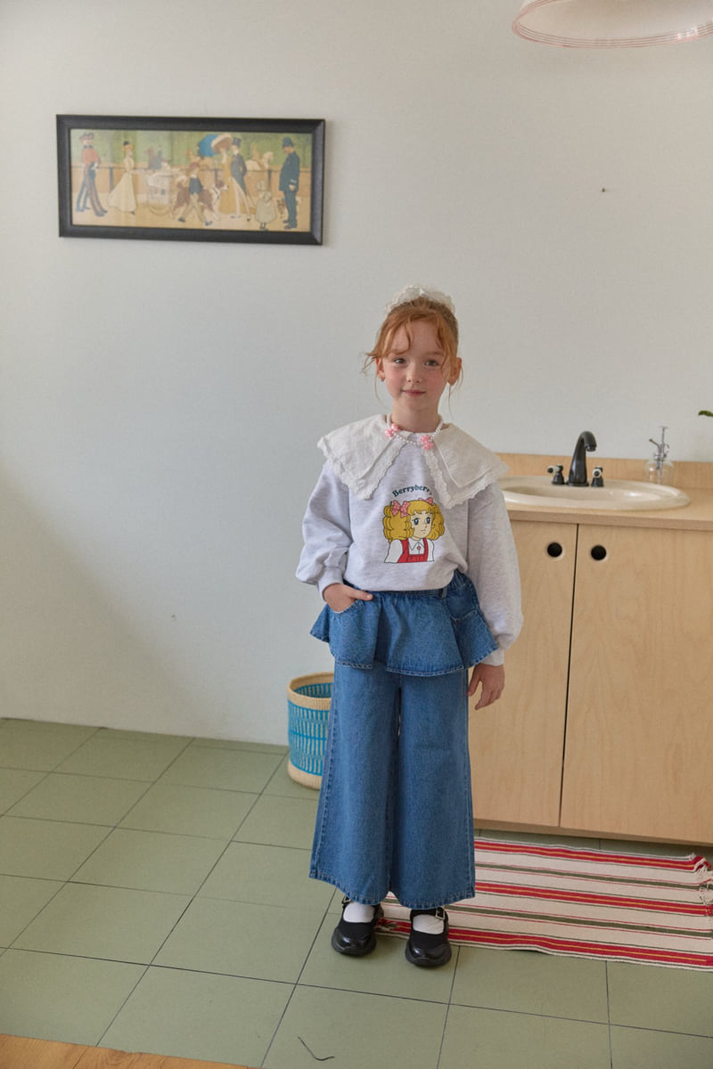 Berry Berry - Korean Children Fashion - #designkidswear - Marron Skirt Pants - 4