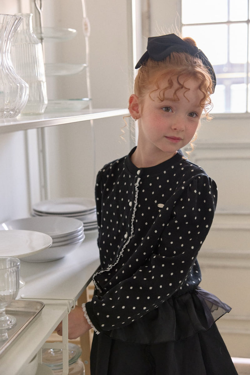 Berry Berry - Korean Children Fashion - #discoveringself - Dot Cardigan - 3