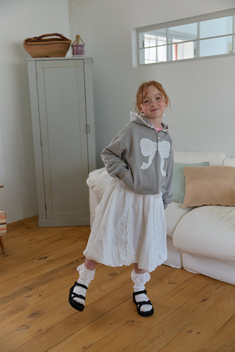 Berry Berry - Korean Children Fashion - #fashionkids - Rebon Hood Jacket - 5