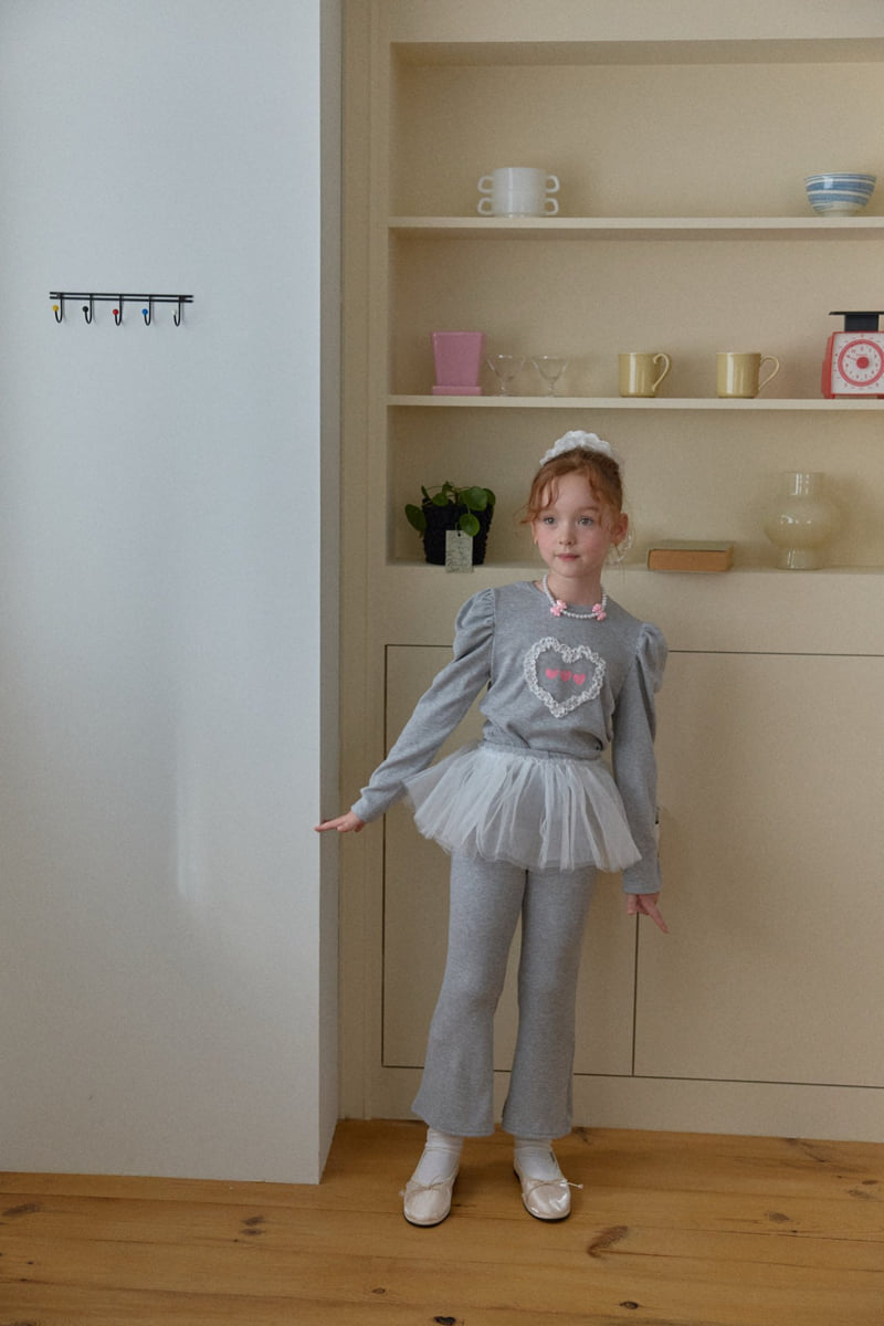 Berry Berry - Korean Children Fashion - #kidsshorts - Heart in Heart Set - 3