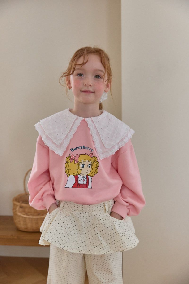 Berry Berry - Korean Children Fashion - #kidsshorts - Candy Sweatshirt