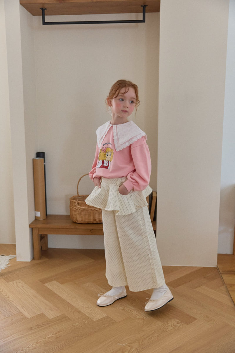Berry Berry - Korean Children Fashion - #kidsstore - Marron Skirt Pants - 7