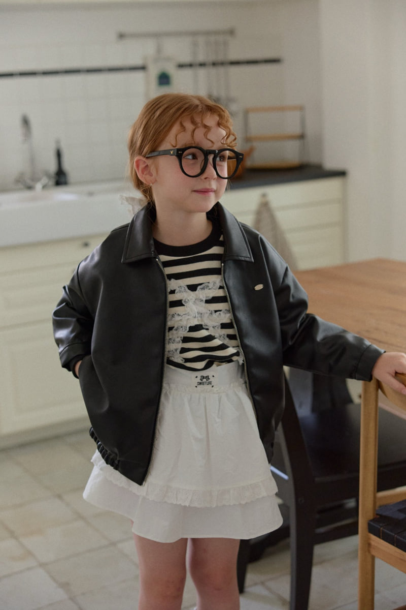 Berry Berry - Korean Children Fashion - #kidzfashiontrend - Black Jacket
