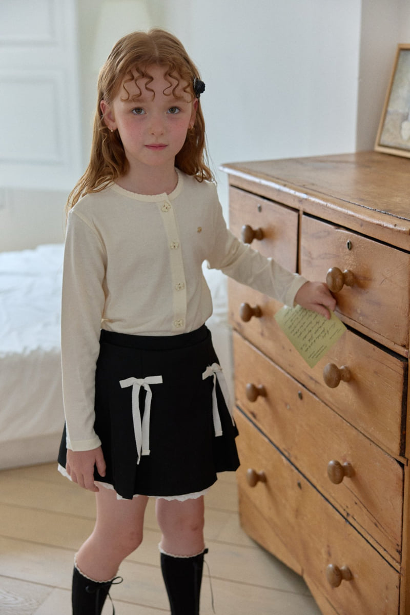 Berry Berry - Korean Children Fashion - #littlefashionista - Peach Skirt