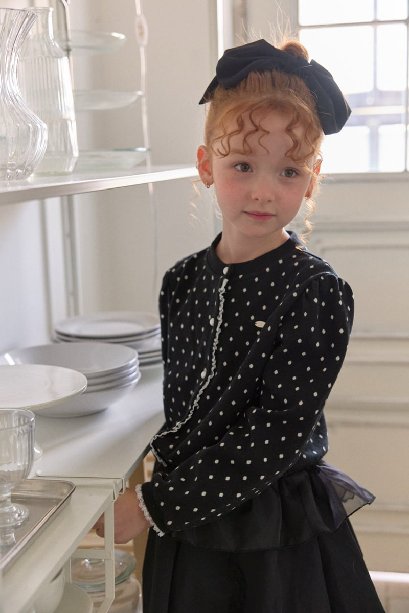 Berry Berry - Korean Children Fashion - #littlefashionista - Dot Cardigan - 9