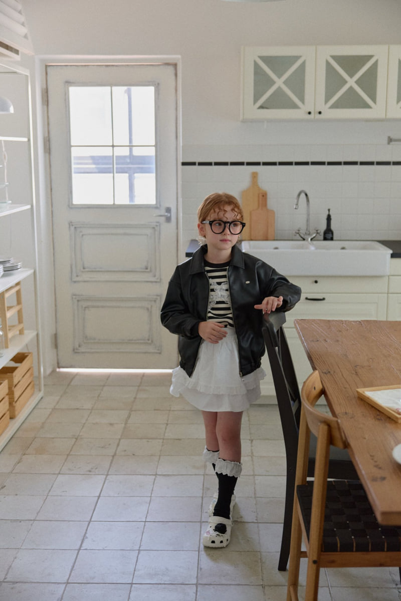 Berry Berry - Korean Children Fashion - #littlefashionista - Black Jacket - 3