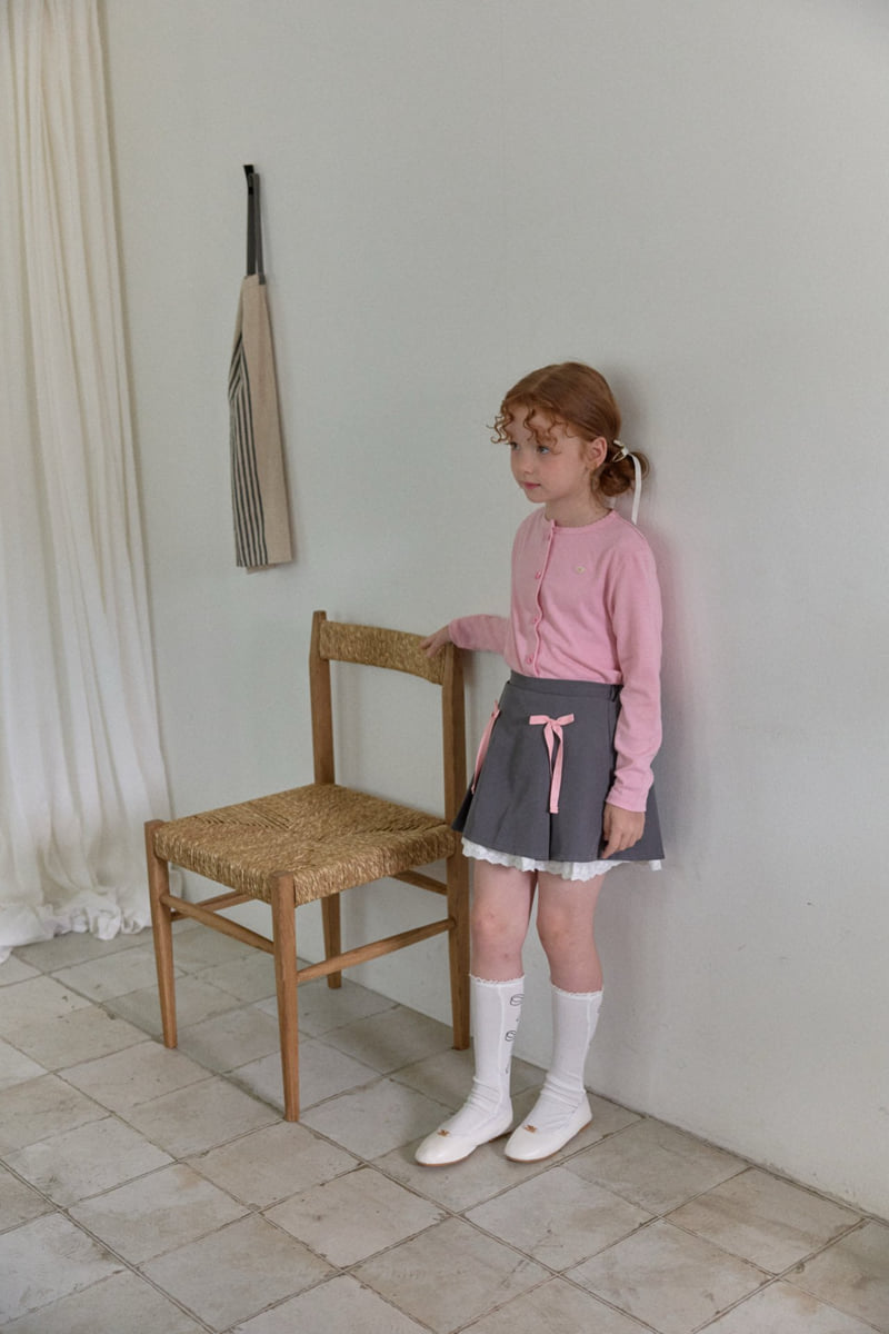 Berry Berry - Korean Children Fashion - #minifashionista - Peach Skirt - 3