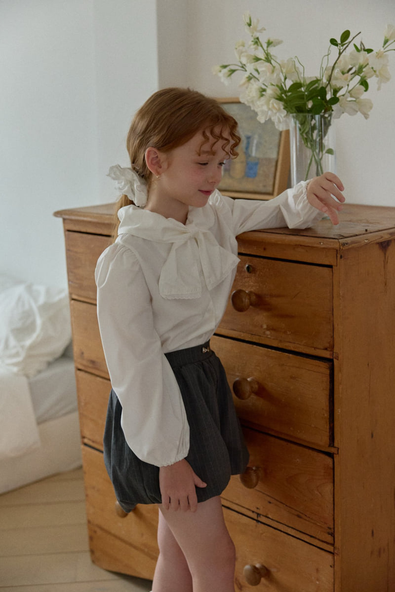 Berry Berry - Korean Children Fashion - #minifashionista - Tie Blouse - 10