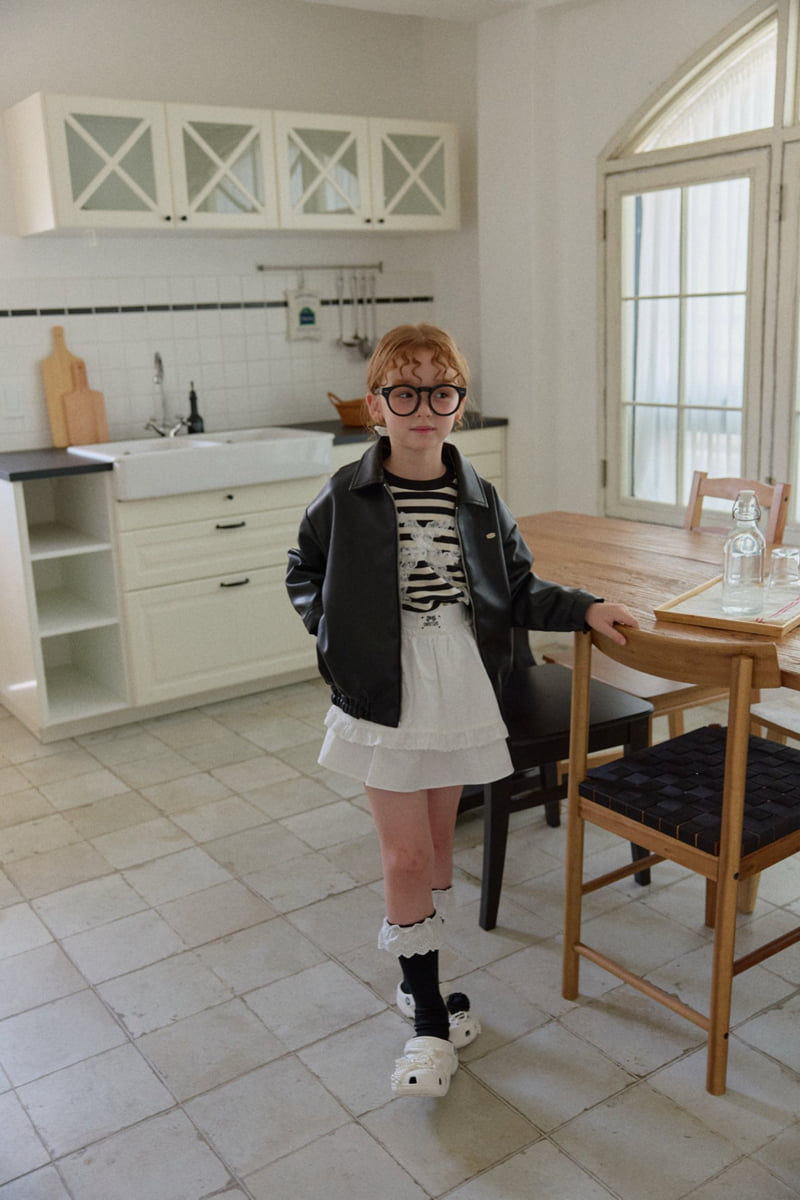 Berry Berry - Korean Children Fashion - #minifashionista - Black Jacket - 5
