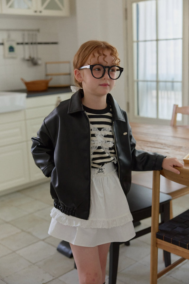 Berry Berry - Korean Children Fashion - #prettylittlegirls - Black Jacket - 6